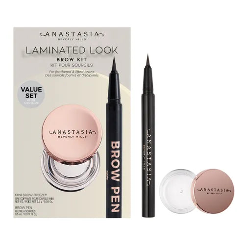 Laminated Look Brow Kit (Soft Brown) • 5ml